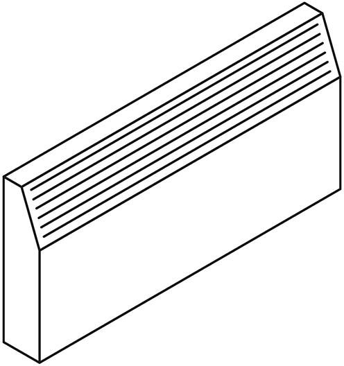 Elektro-Wandkonvektor 2000W Thermostat Temperaturwähler