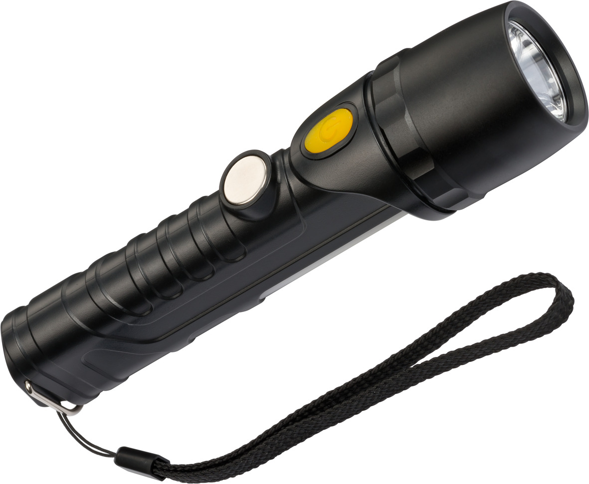 LuxPremium LED-Taschenlampe THL 300, IP54, 360+240lm