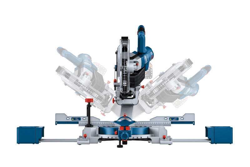 Akku-Gehrungssäge GCM 18V-254 D von Bosch mit BITURBO. Produktbild