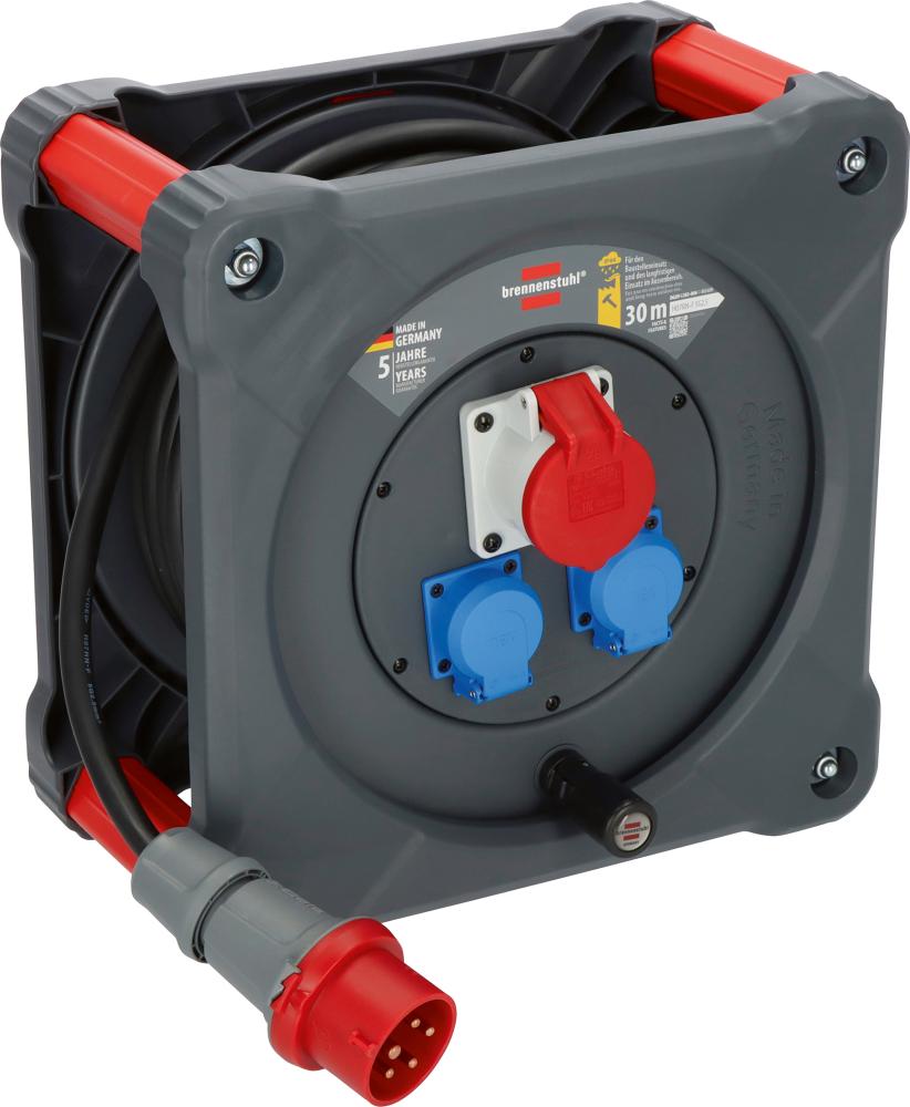 BRENNENSTUHL ProfessionalCEE-Kabeltrommel KD 3200 C1 IP44 30m H07RN-F 5G2,5