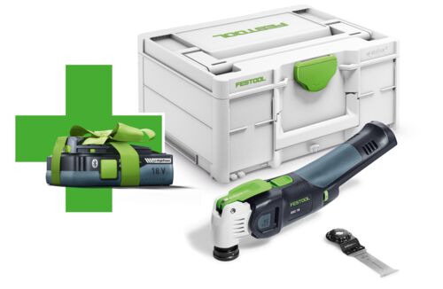 Festool OSC 18 E-Basic-4,0Akku-Oszillierer 18V solo