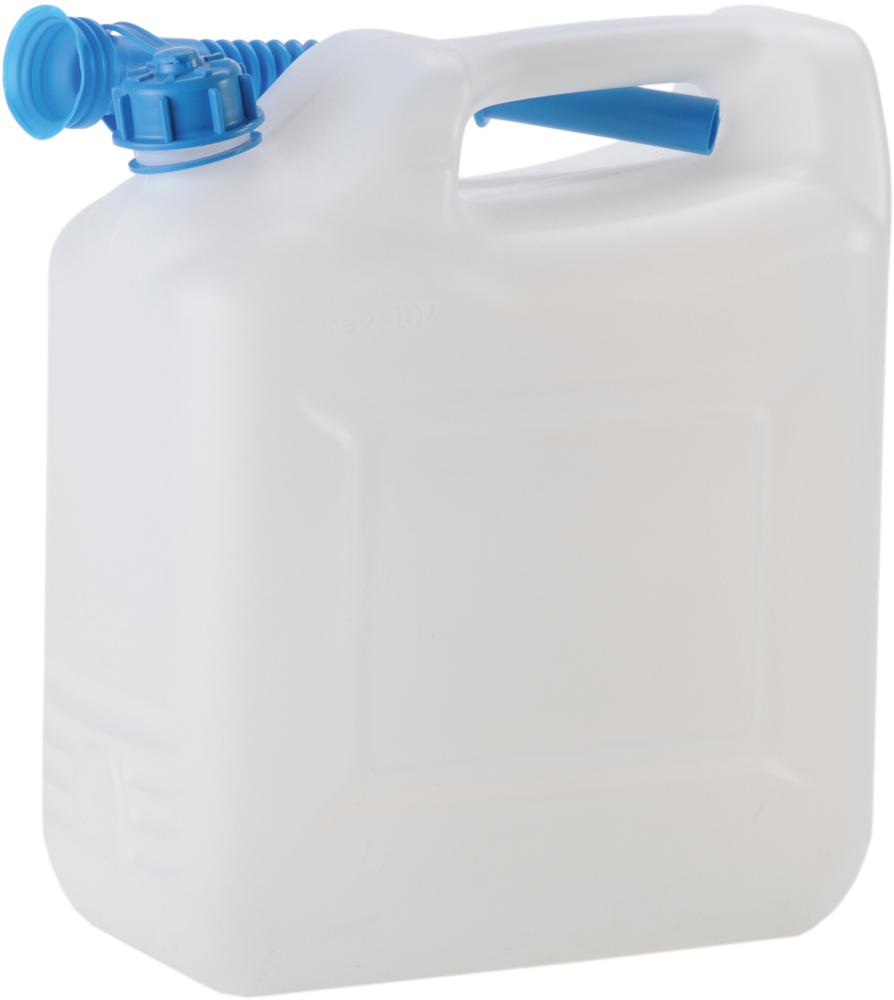 HÜNERSDORFF Wasserkanister 12l HDPE natur B290xT160xH331,5mm mit Auslaufrohr