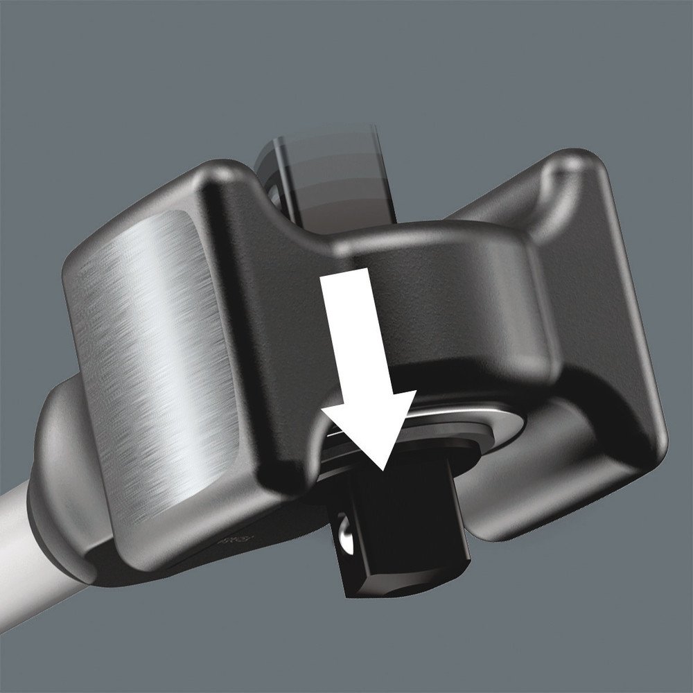 Der Richtungswechsel mittels Durchsteckvierkant garantiert eine sehr hohe Belast