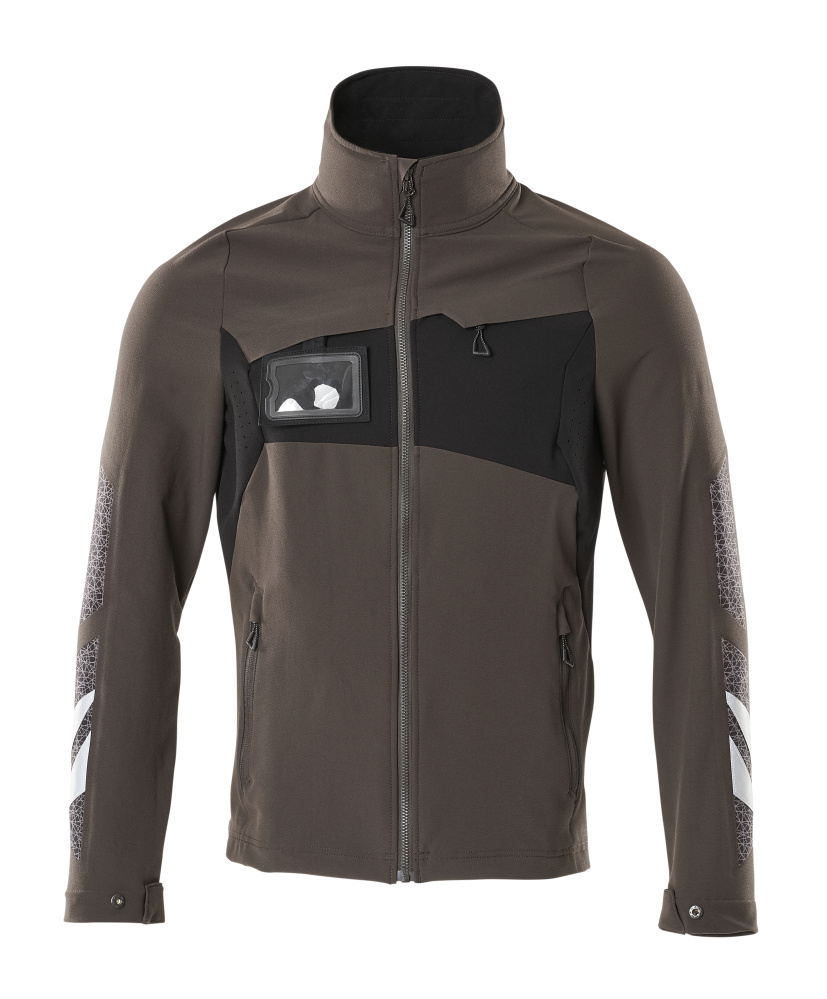 Jacke, ULTIMATE STRETCH, leicht Arbeitsjacke Größe 2XL, dunkelanthrazit/schwarz