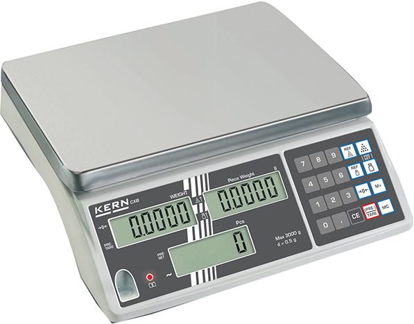 KERN Zählwaage CXB 30K10NM Wägebereich 30000g Ablesbarkeit 10g