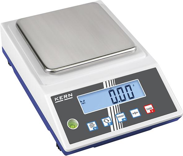 KERN Laborwaage PCB 1000-2 Wägebereich 1200g Ablesbarkeit 0,01g