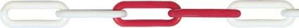 Kunststoffk. Polyethylen rot-weiss 6,0 Bundw. 30 m