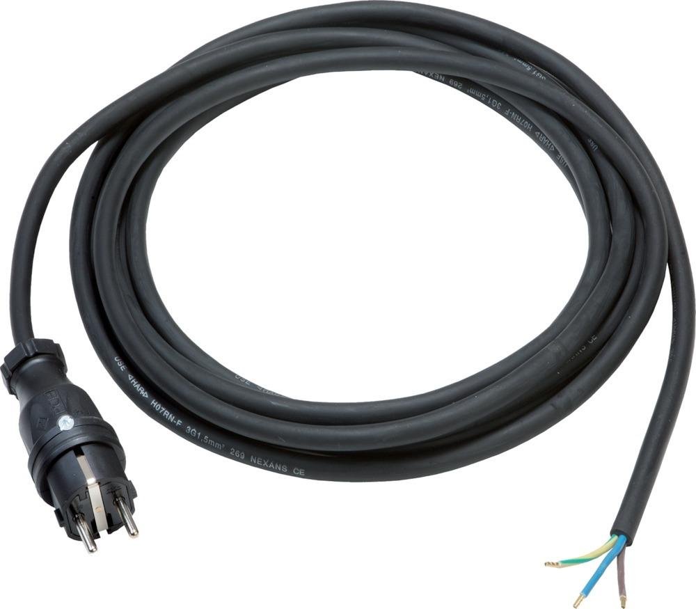 Anschlussleitung IP44 5m H07RN-F5G1,5 230V 16A mit PCE Stecker Althoff