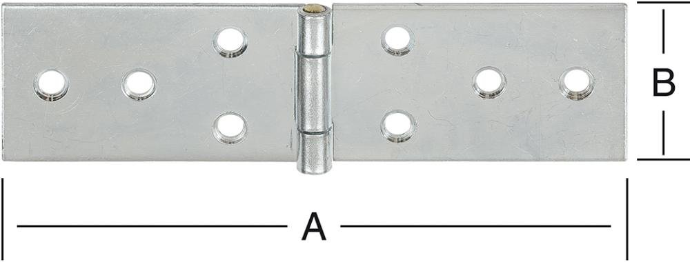TischBänder breit 120x33 mm Nr. 505120Z VORMANN