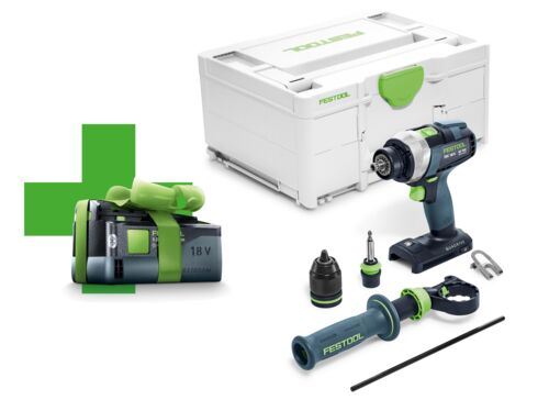 Festool TDC 18/4 I-Basic-5,2 QUADRIVEAkku-Bohrschrauber 18V solo