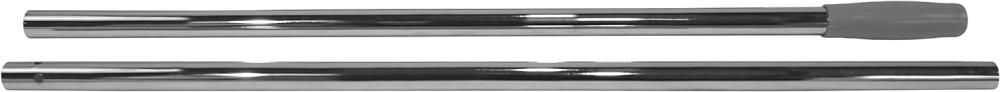 Chromstiel 2-teilig 140cm lang D22mm