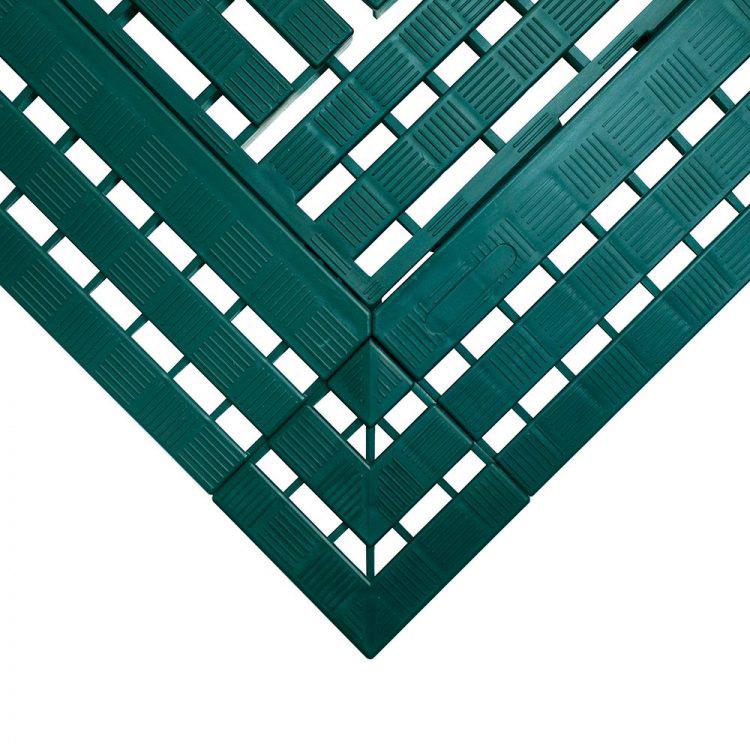 Ecke Work Deck grün B12xL12 cm Stärke 25 mm COBA
