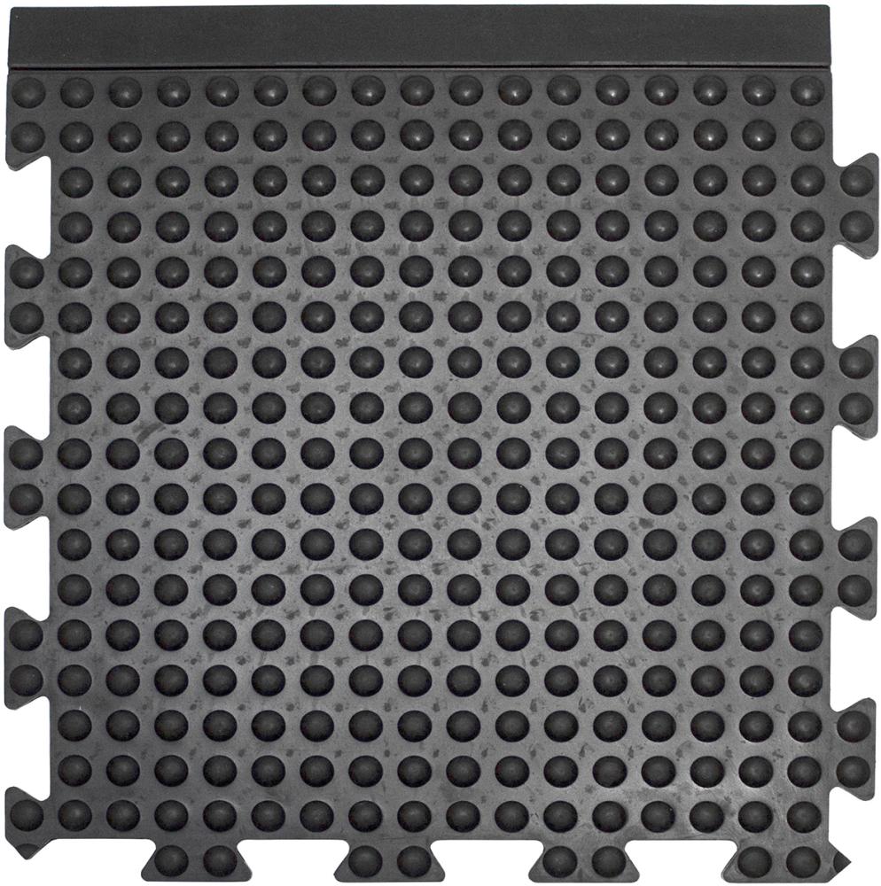 COBA Anti-ErmüdungsflieseBubblemat Connect Endstück B0,50xL0,50m schwarz