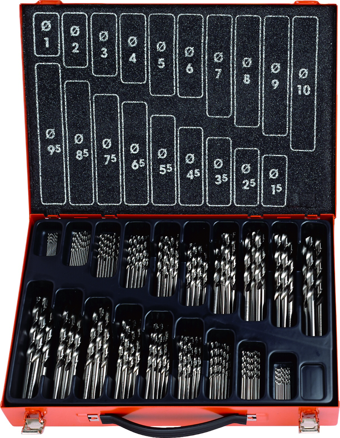 Bohrer-Magazin HSS-G 170tlg 1-10/0,5 mm ECO